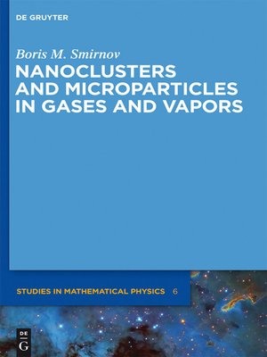 cover image of Nanoclusters and Microparticles in Gases and Vapors